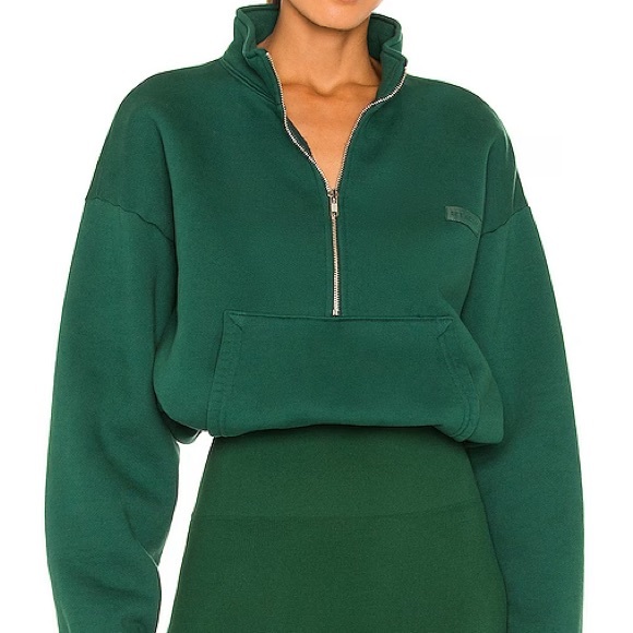 SET Active Sweaters - SET ACTIVE QUARTER ZIP in GARDEN